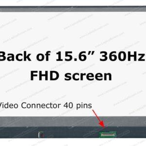 PANTALLA 15.6 LED SLIM 40 PINES FULL HD NARROW 360HZ NEGRO