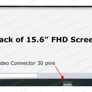 PANTALLA 15.6 LED SLIM 30 PINES FULL HD NO BRACKET CUADRADA NEGRO