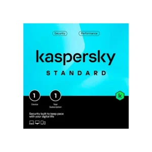 ANTIVIRUS KASPERSKY ESTÁNDAR - 1 DISPOSITIVO / 1 AÑO