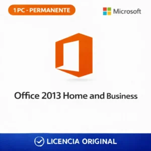 MICROSOFT OFFICE HOME & BUSINESS 2013 (EMPRESARIAL)