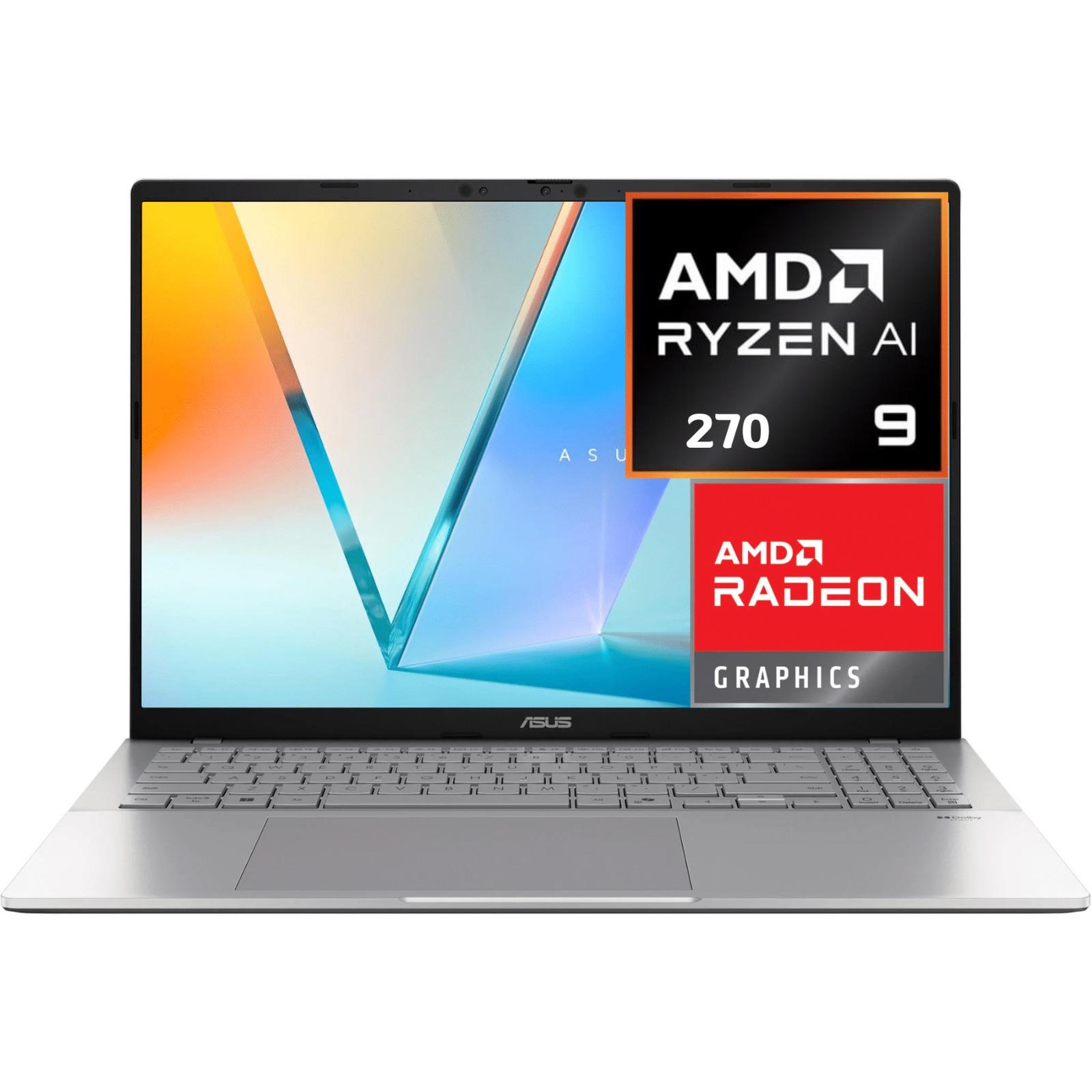 PORTÁTIL ASUS VIVOBOOK S 16 M3607HA-RP063 RYZEN 9-8945HS 16GB RAM 1TB SSD SILVER