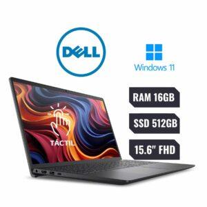 PORTÁTIL DELL INSPIRON 15 DC15255 RYZEN 7-7730U 16GB RAM 512GB SSD BLACK