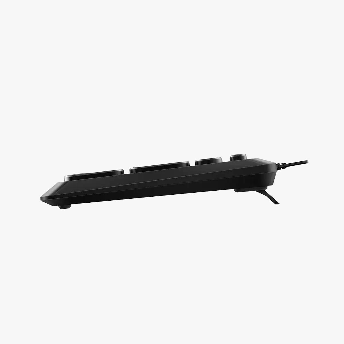 TECLADO GENIUS SLIMSTAR Q200 NEGRO USB TECLAS REDONDAS MULTIMEDIA - Imagen 2