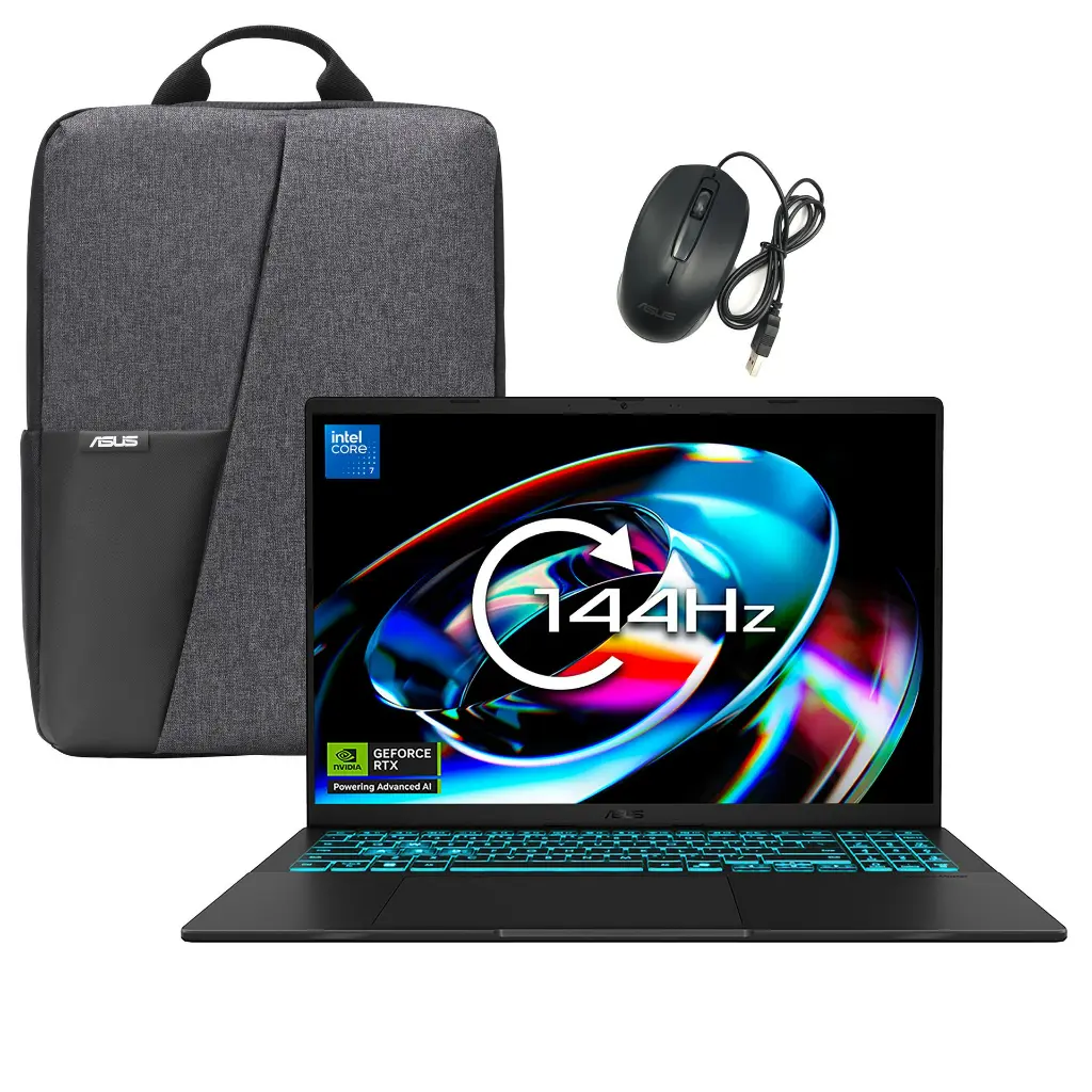 PORTÁTIL ASUS VIVOBOOK PRO 16 V3607VP-RP030 CORE 7-240H 32GB RAM 1TB SSD RTX 5070 8GB BLACK