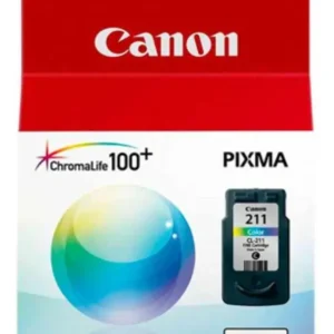 CARTUCHO DE TINTA TRICOLOR CANON CL-211 COLOR PIXMA IP2702 MP230 MX360 CYAN MAGENTA YELLOW