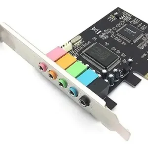 TARJETA DE SONIDO INTERNA PCI EXPRESS DE 5.1 CANALES DE ALTA DEFINICIÓN BLACK