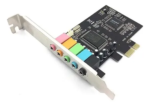 TARJETA DE SONIDO INTERNA PCI EXPRESS DE 5.1 CANALES DE ALTA DEFINICIÓN BLACK
