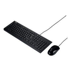 KIT TECLADO Y MOUSE ASUS U2000 CON CONEXIÓN USB BLACK