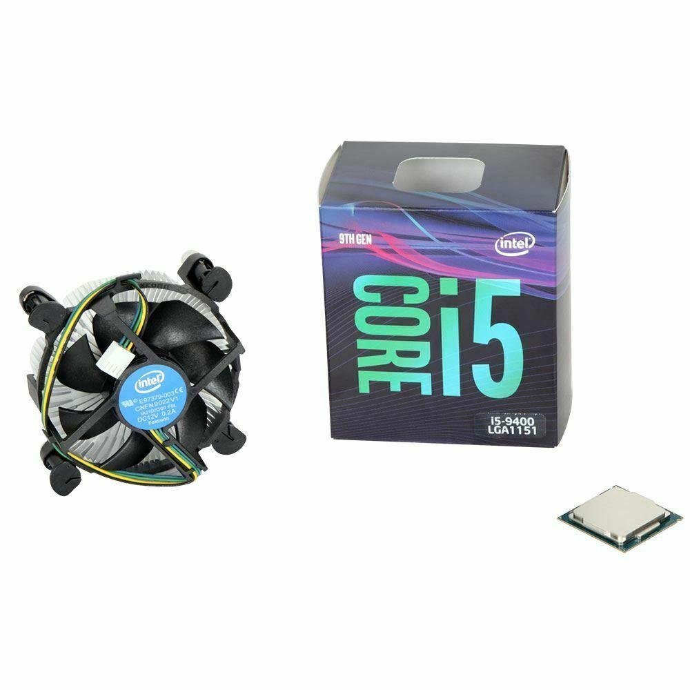 PROCESADOR INTEL CORE I5-9400 NOVENA GENERACIÓN CON VENTILADOR BLACK - Imagen 2
