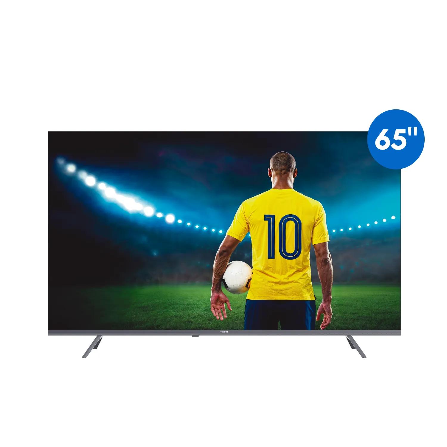 TELEVISOR STARGOLD QLED UHD 4K 65 PULG SMART TV GOOGLE TV HDMI USB WIFI BLACK