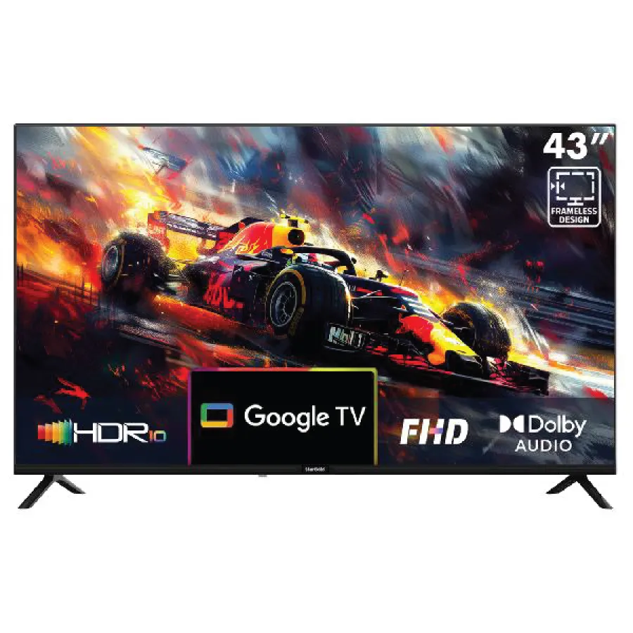 TELEVISOR STARGOLD Full HD 43 PULG SMART TV GOOGLE TV HDMI USB WIFI BLACK