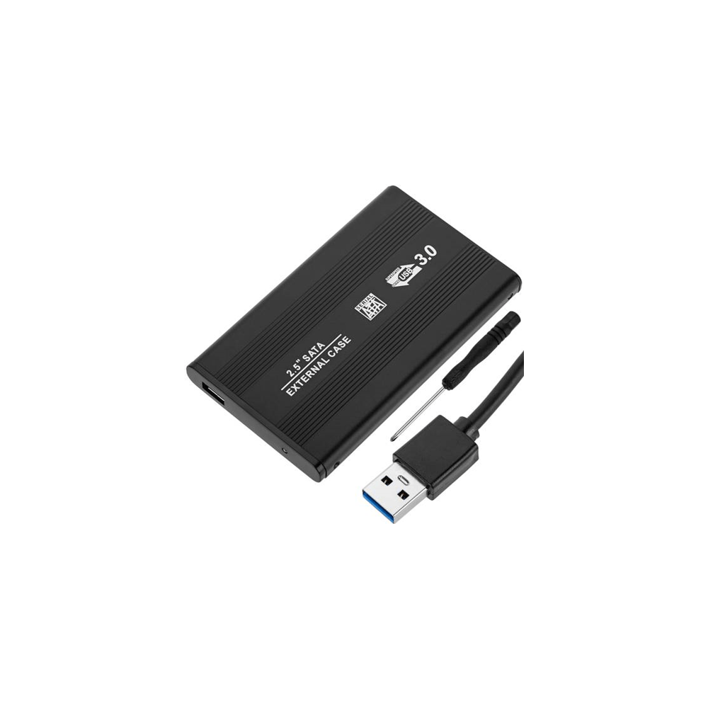CASE ENCLOSURE NITRON 2.5 PULGADAS SATA A USB 3.0 METÁLICO NEGRO
