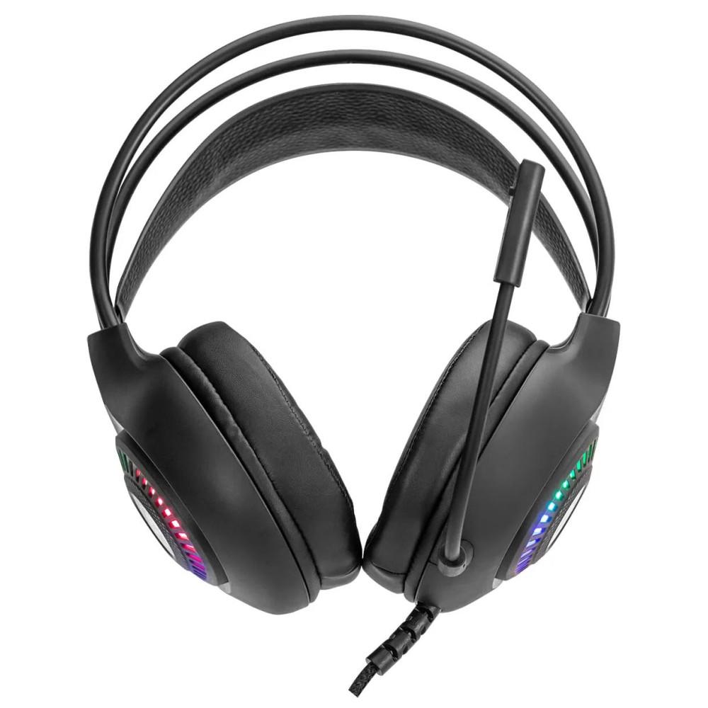 MARVO H8325 AKARI 40 ESTÉREO RGB OMNIDIRECCIONAL USB AUX 3.5MM BLACK - Imagen 2