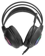 AUDÍFONOS CON MICRÓFONO GAMER XTRIKE ME GH-510 CON CONEXIÓN USB BLACK - Imagen 2