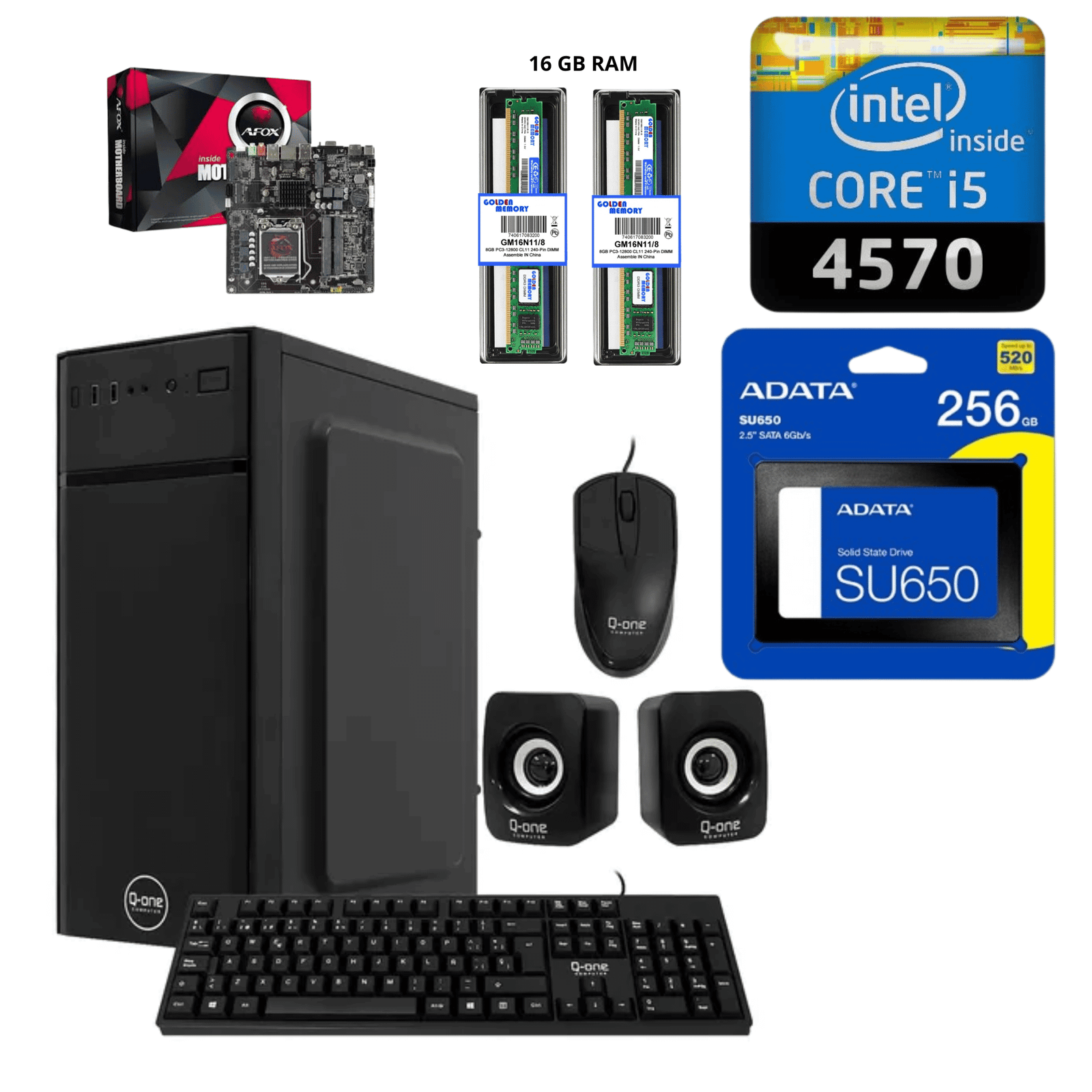 COMBO CORE I5 4TA GENERACION