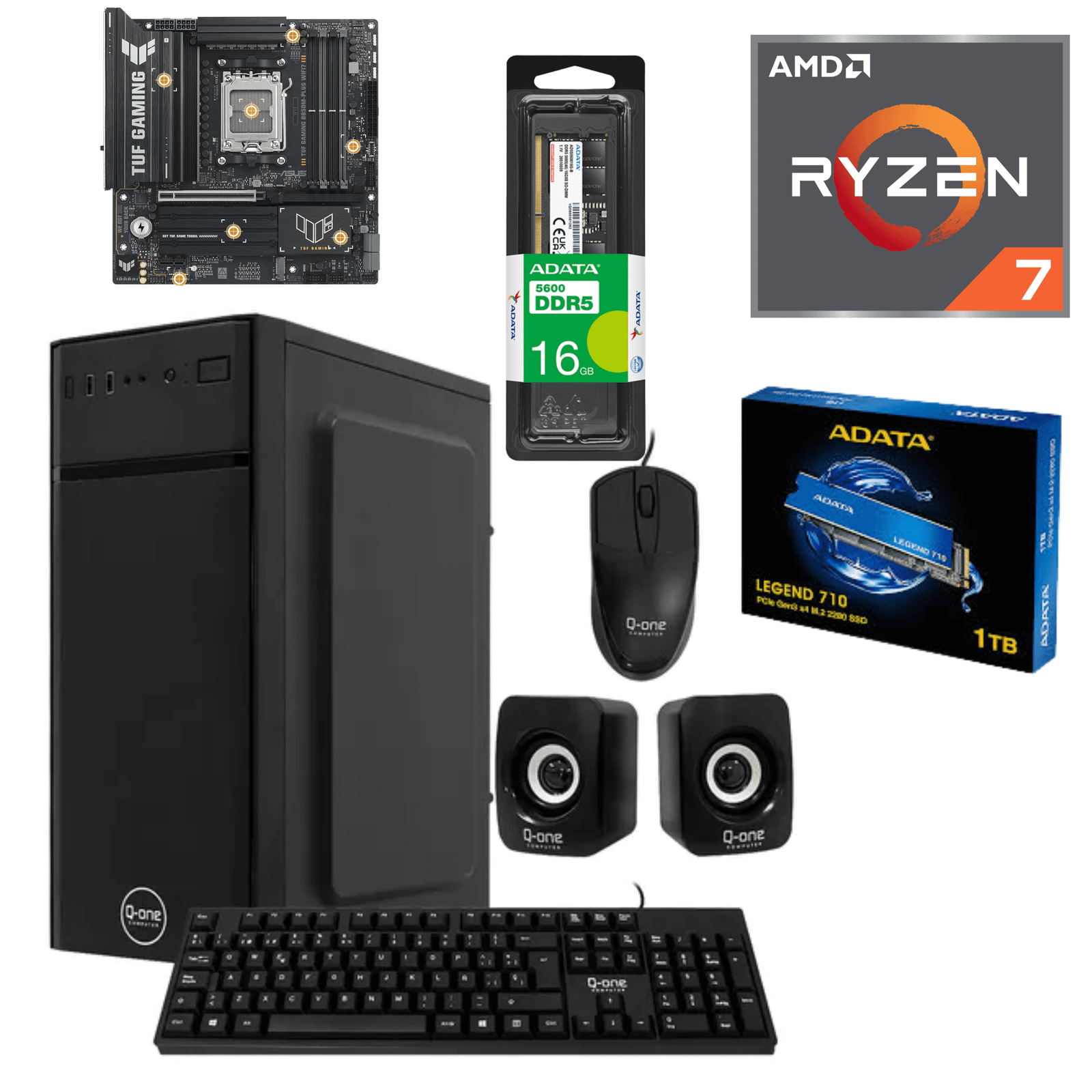 COMBO AMD RYZEN 7 8700
