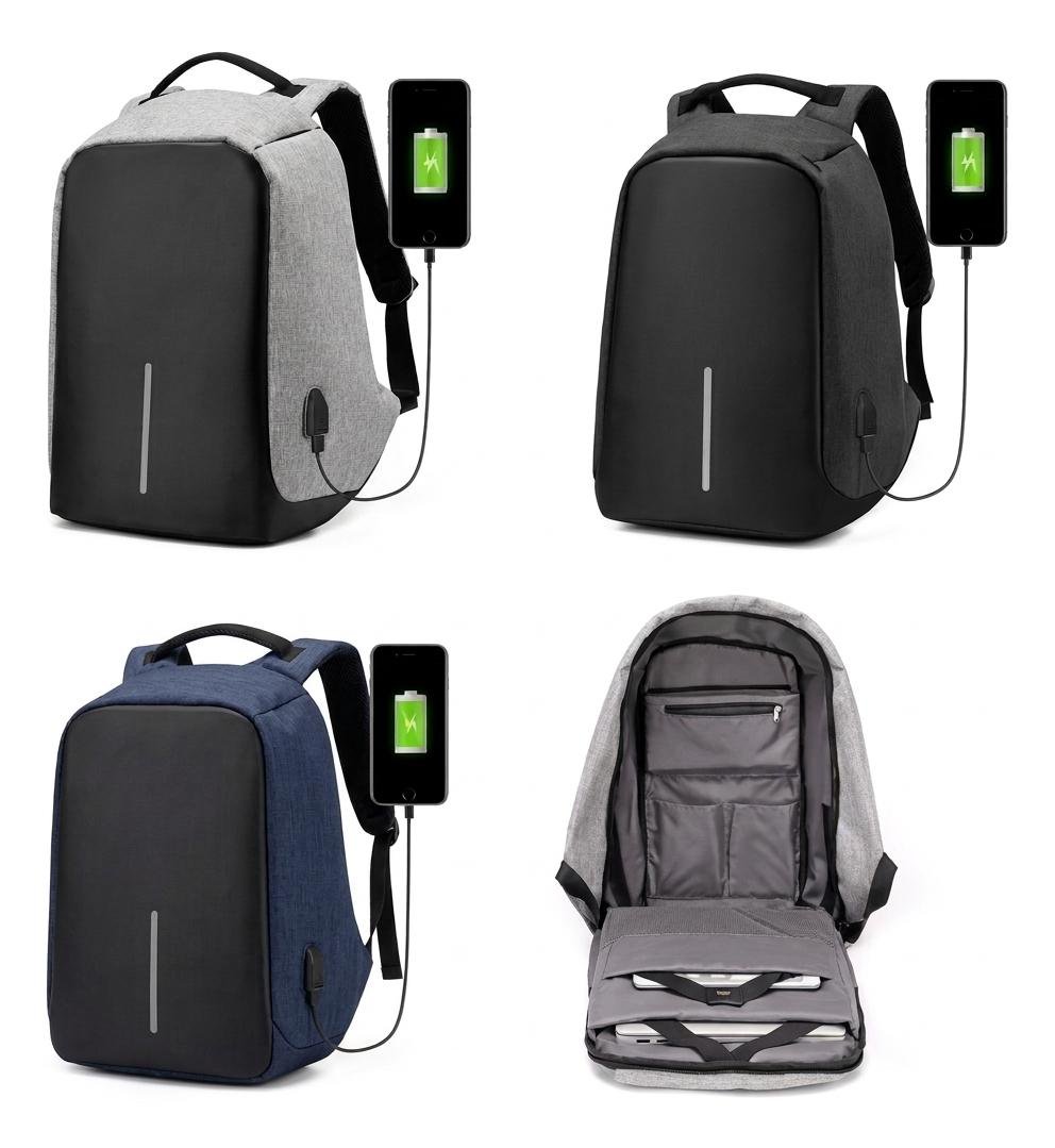 MOCHILA ANTIRROBO PARA LAPTOP HASTA 15.6"