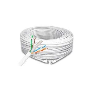 CABLE DE RED UTP INS CAT 5E INTERIOR 305 METROS CCA 70/30 BLANCO