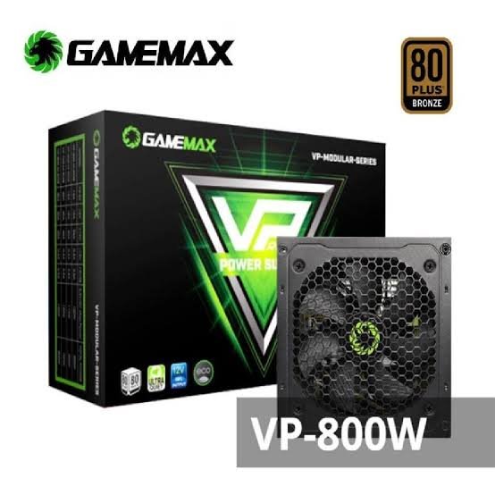 FUENTE DE PODER GAMEMAX VP-800 CERTIFICADA 80 PLUS BRONZE 800W