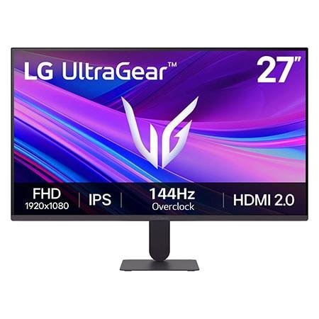 MONITOR GAMER LG ULTRAGEAR 27" IPS FHD 144Hz 1ms 27G411A-B